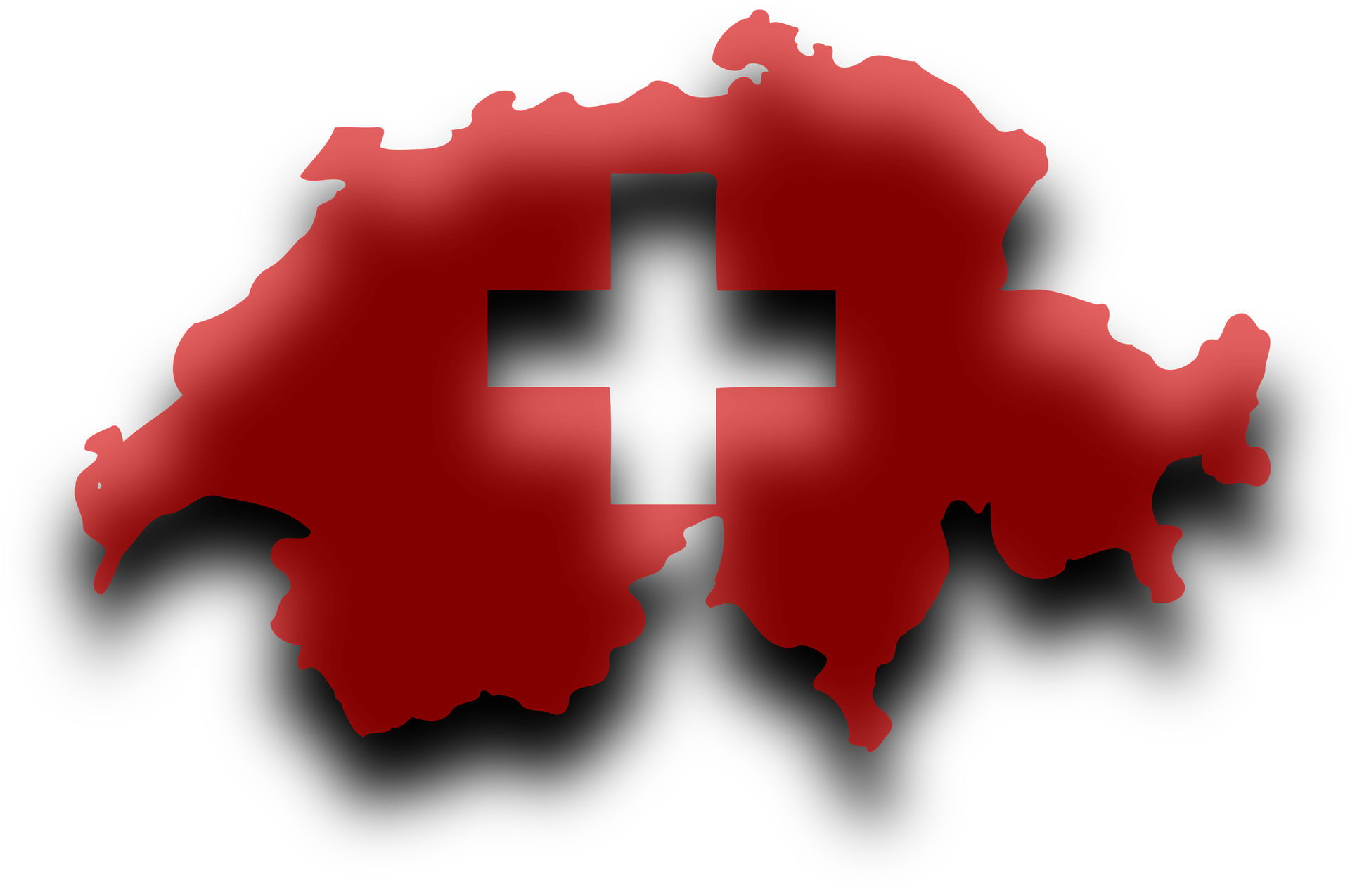 Schweiz Karte